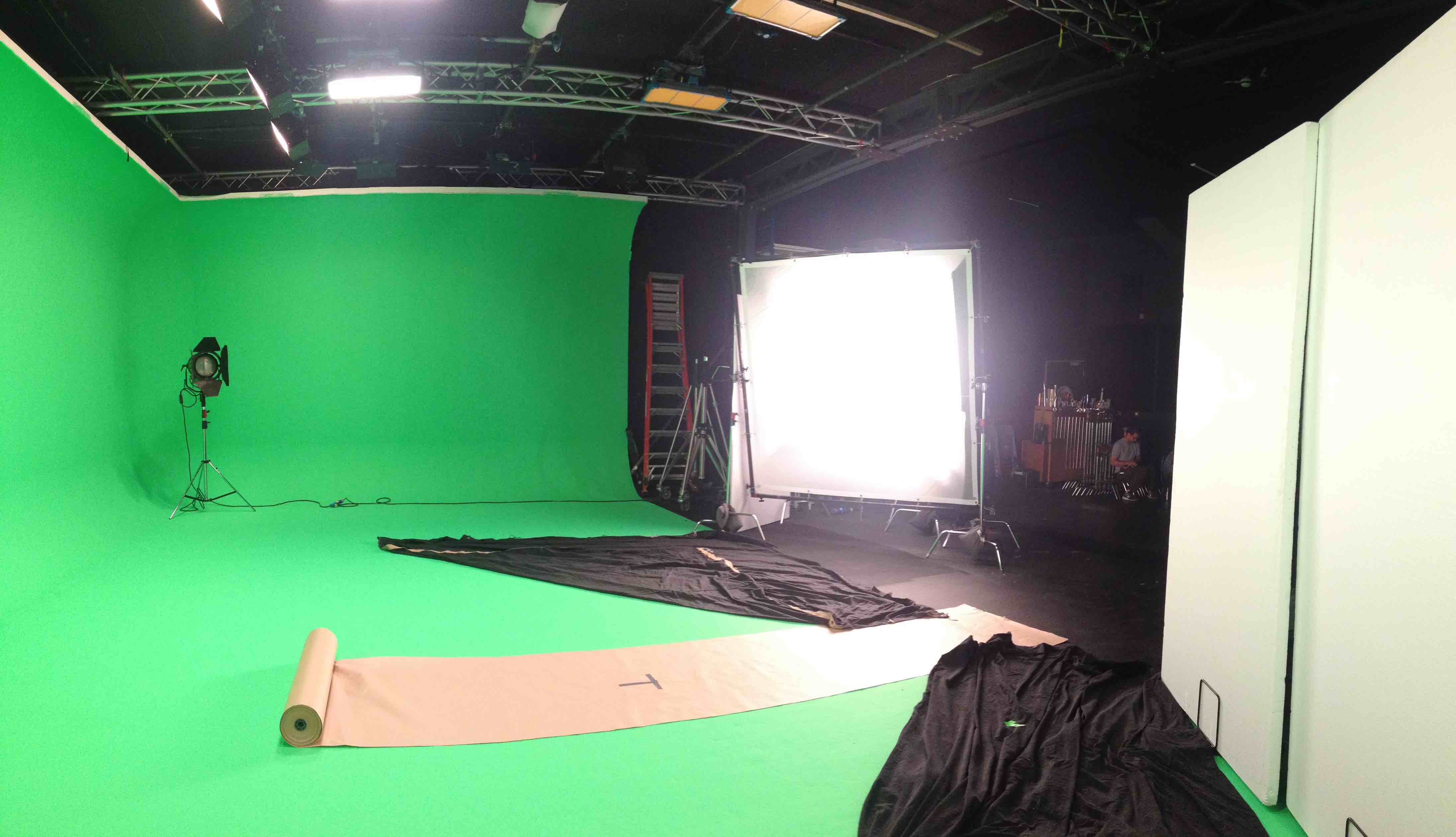 greenscreen studio setup