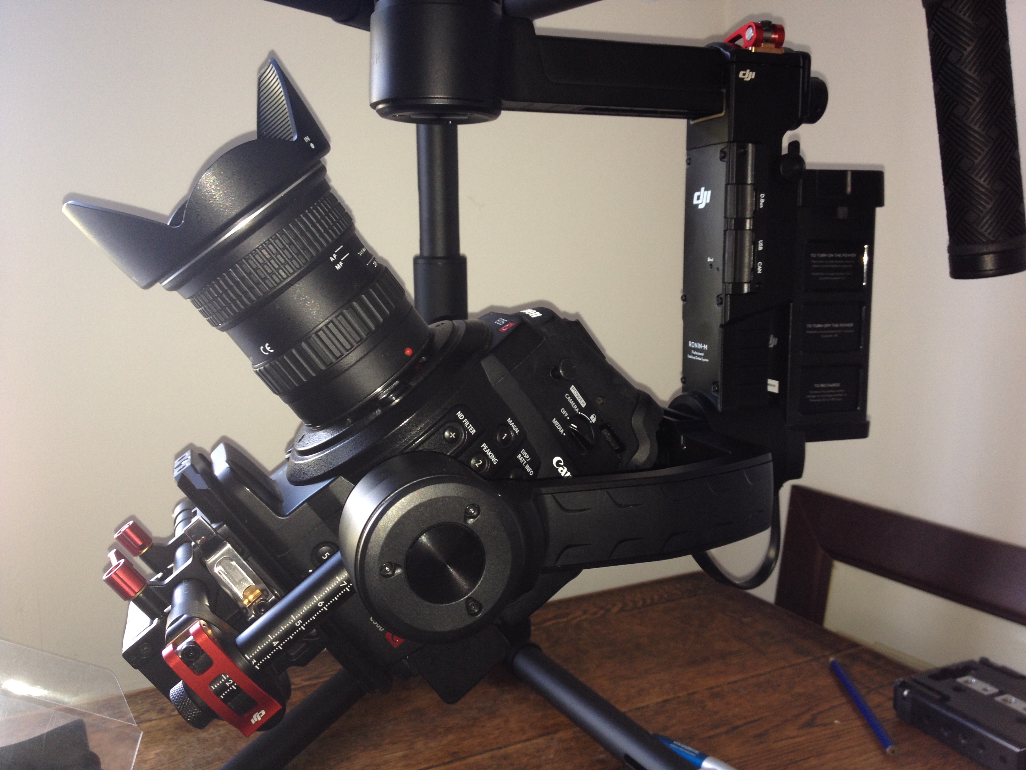 ronin m with C300 11-16mm