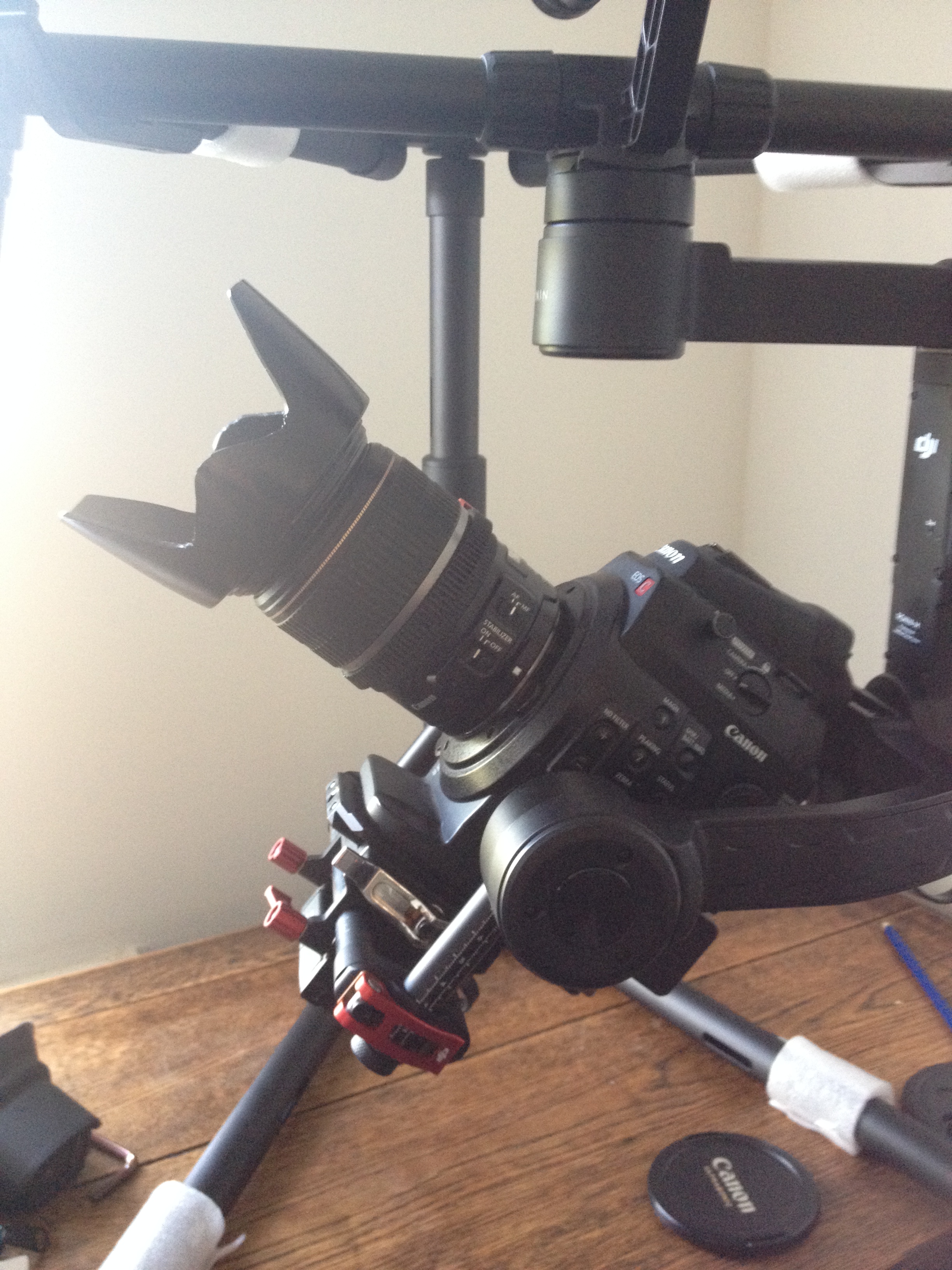 ronin m with canon c300 17-55mm