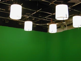 space lights for green screen